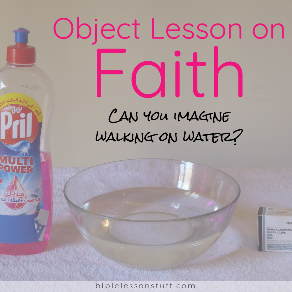 Object Lesson on Faith